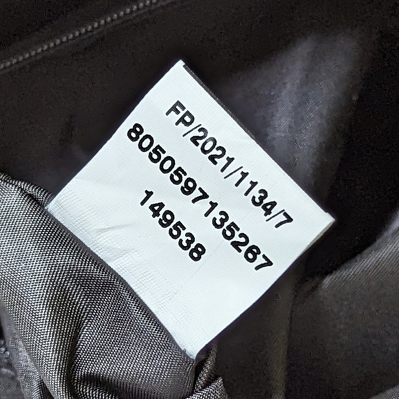 Furla Calipso Tote XL Nylon Leather Top Zip Toni Avocado Green Animal Print NWOT - Picture 14 of 16